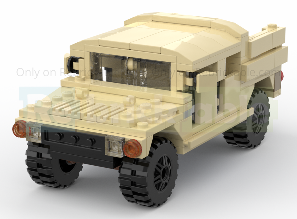 Lego M1123, no turret