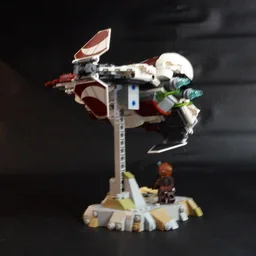 Display stand for Ahsoka's interceptor