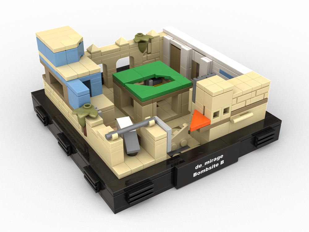 Lego Mirage - Bombsite B - Counter Strike