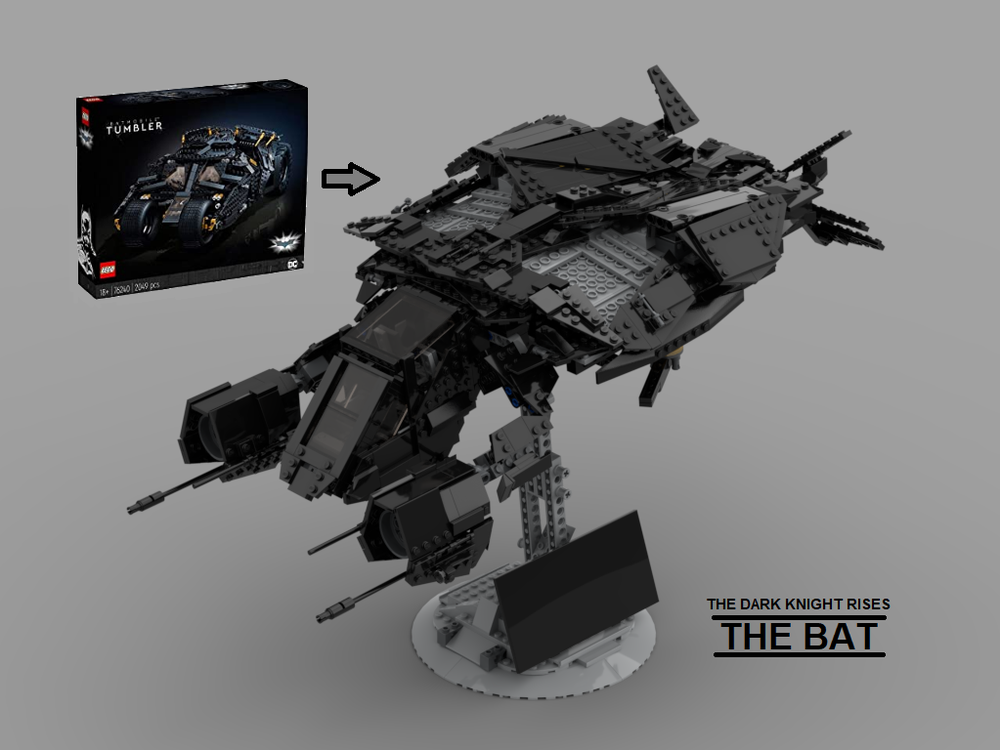 Lego UCS The Dark Knight Rises Batwing- The Bat