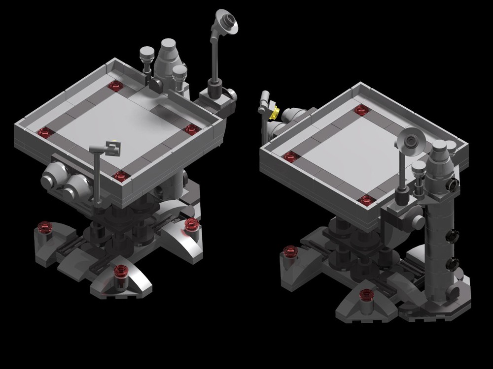 Lego Civilian landing platform.