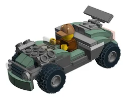 Sand Green Hot-Rod