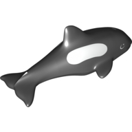 Lego Duplo Animal Killer Whale/Orca, Adult / Black