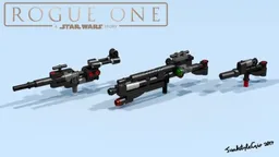 ROGUE ONE Constuctable Weapons