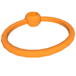 Attachment Ring (DOTS) / Orange