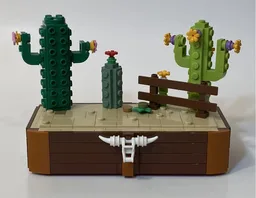 Desert Minifigure Stand
