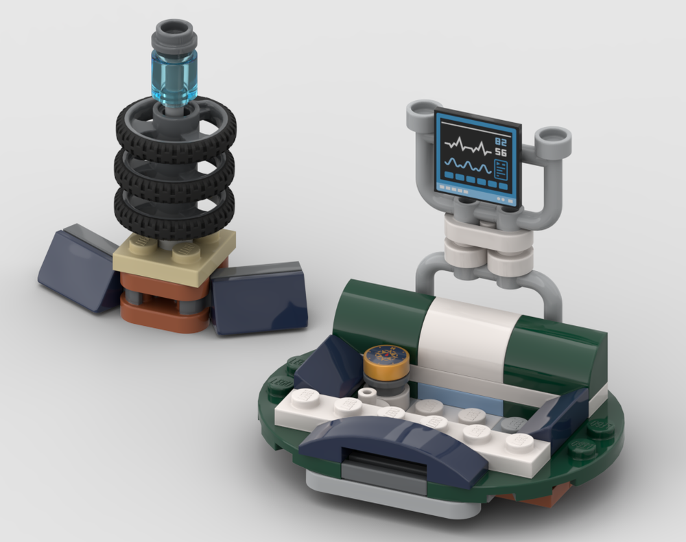 Lego 60459 Command Center with Generator Alternate Build