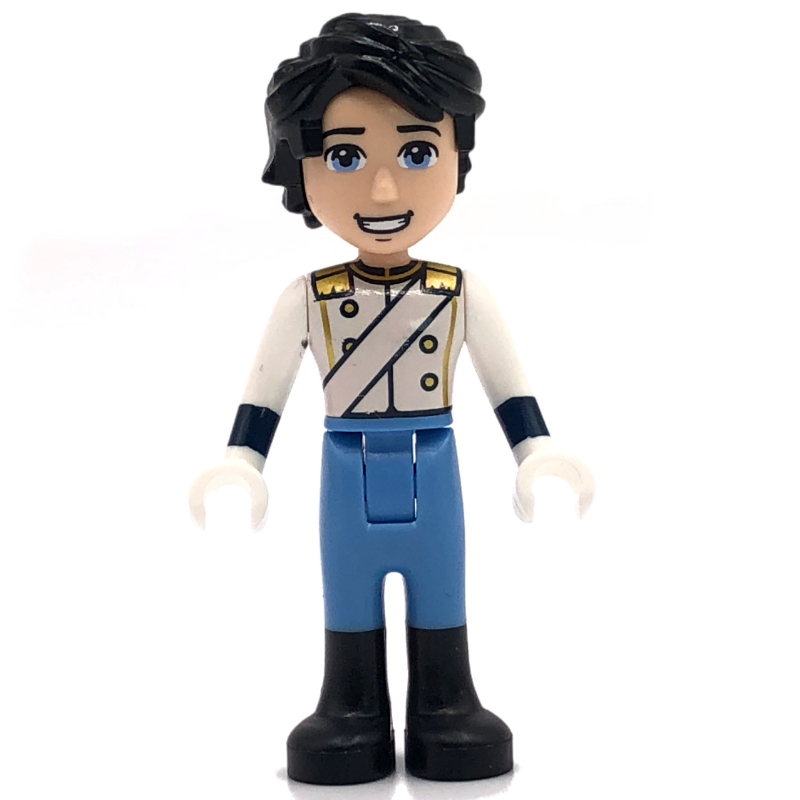 Lego Prince Eric - White Uniform, Medium Blue Pants