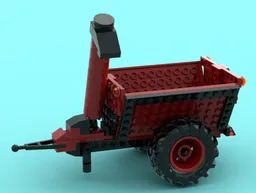 Red Grain Cart