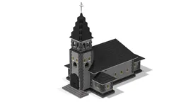 Town-Church with Interior