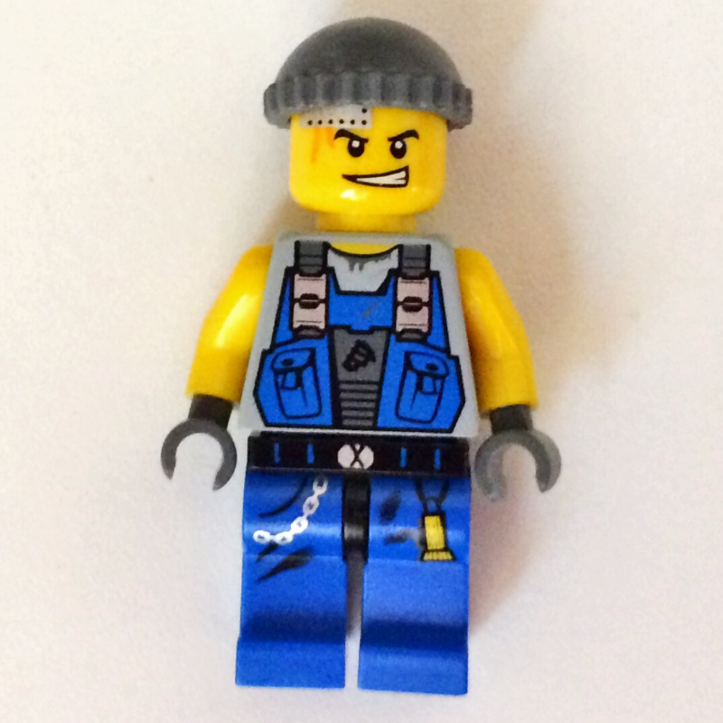 Lego Power Miner, Engineer with Hat