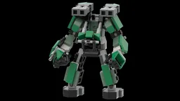 Mech suit - minifigure scale