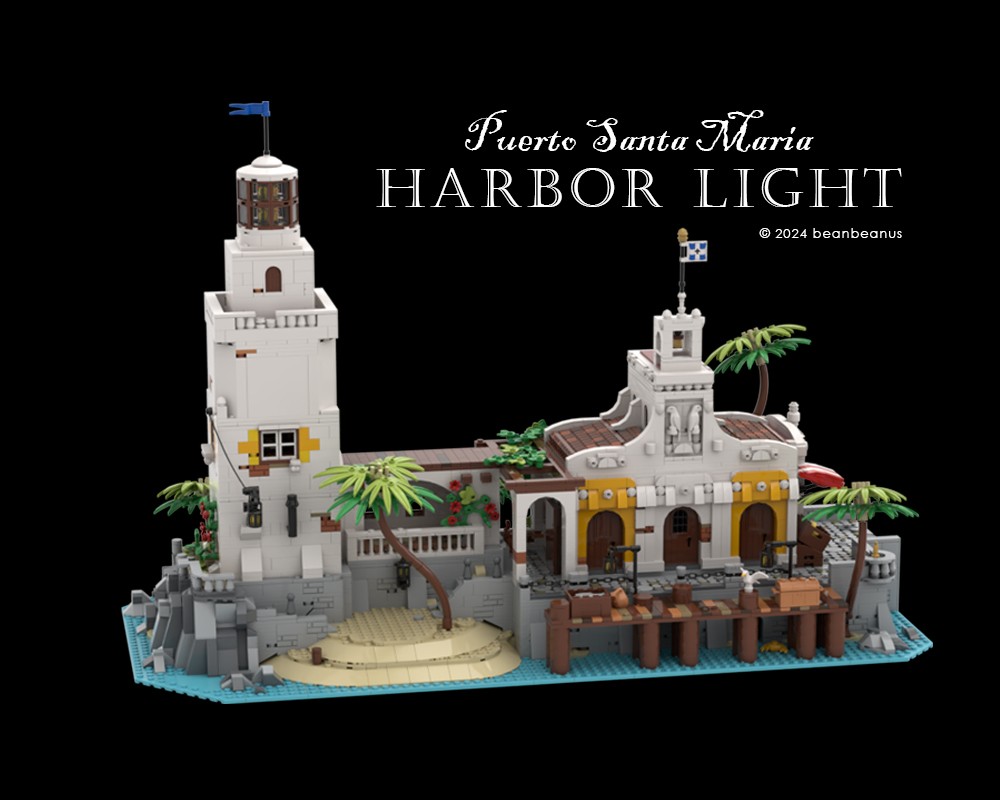 Lego Puerto Santa Maria Harbor Light