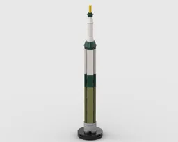 LGM-30F Minuteman II (Saturn V Scale)