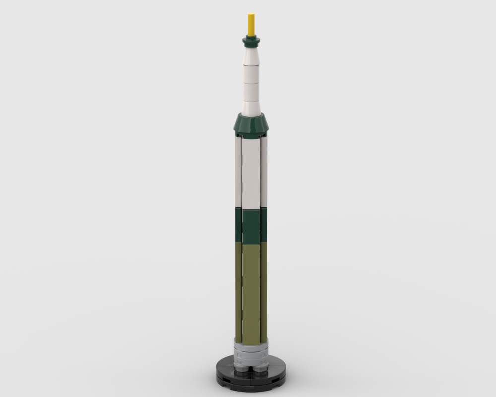 Lego LGM-30F Minuteman II (Saturn V Scale)