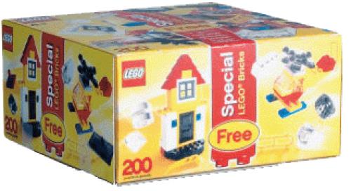 Lego Large Make and Create Bucket with Special LEGO Bonus Bricks (Bonus box and its contents only)