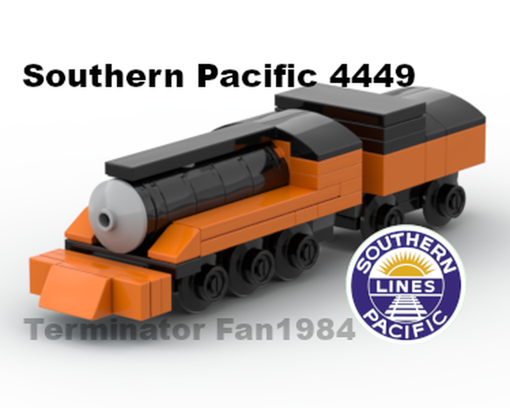 Lego Mini Southern Pacific 4449