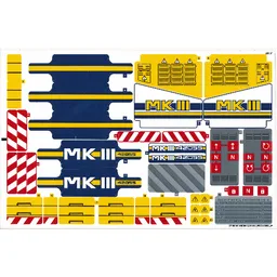 Sticker Sheet for Set 42055-1 / [No Color/Any Color]