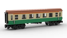 First class Halberstädter passenger wagon
