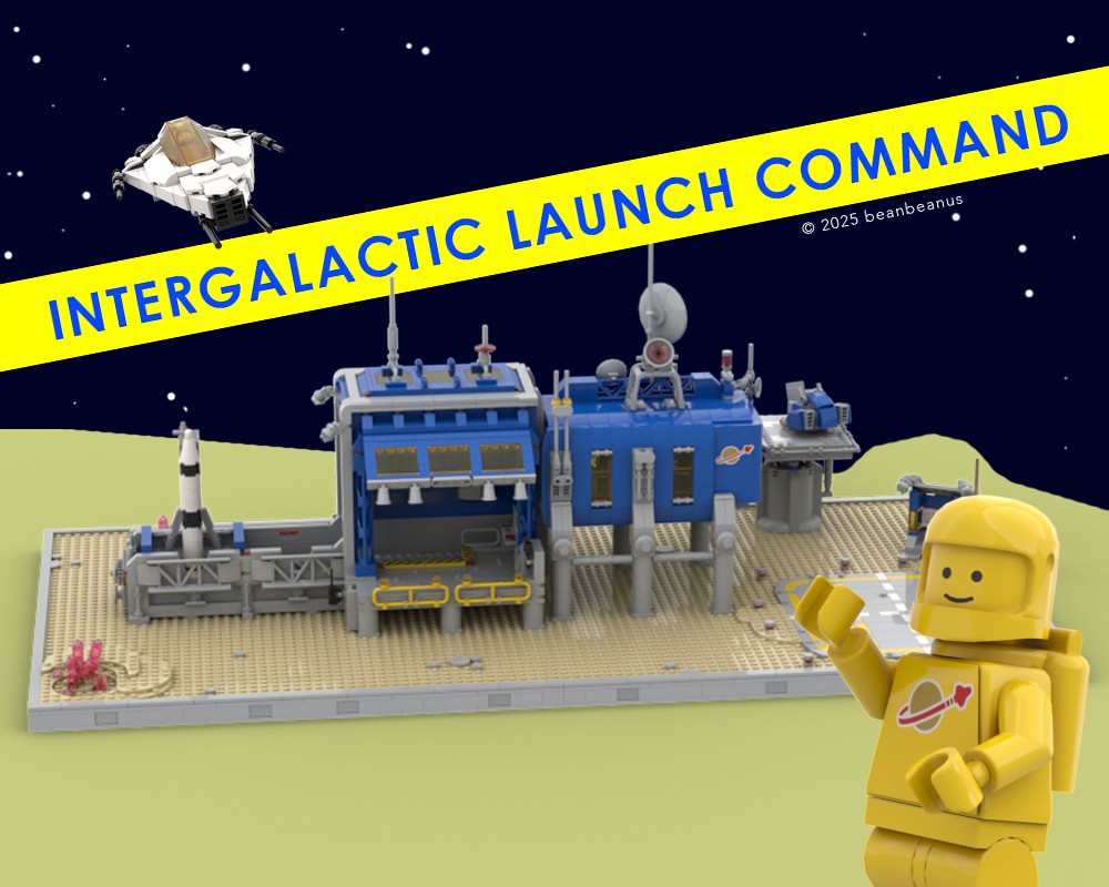 Lego Intergalactic Launch Command