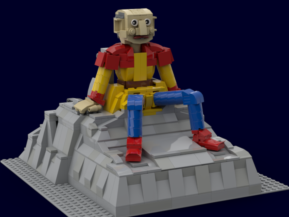 Lego Langnek uit De Efteling