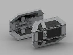 Alternative panel-sections („wings“) No. 2 for Lego 75347 Tie-Bomber