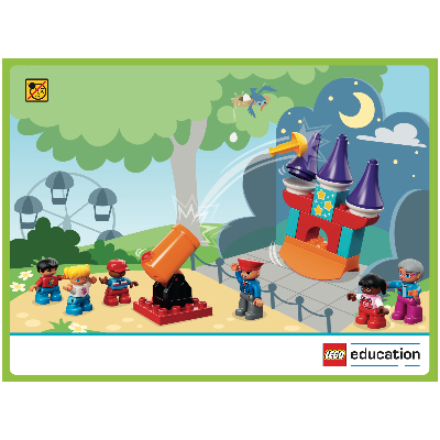 Lego Activity Card, Set 45024-1, Card 2 / [No Color/Any Color]