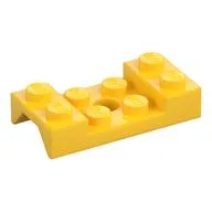 Wheel Arch, Mudguard 2 x 4 Studded with Hole / Yellow