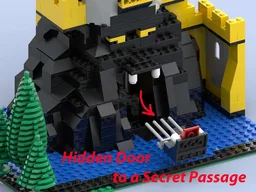 Yellow Lion Head Castle