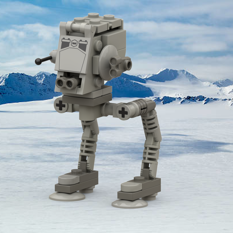 Lego SW Midi Scale AT-ST Combat Walker - #4486 Mod