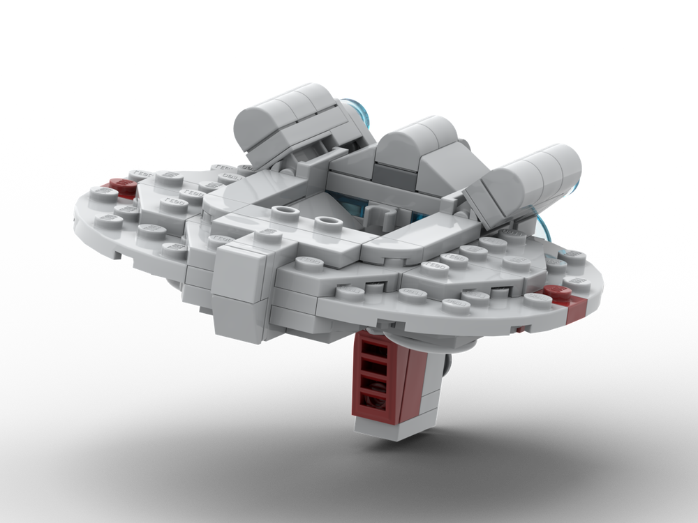 Lego Inexpugnable--class Tactical Command Ship (Mini Scale) - KOTOR