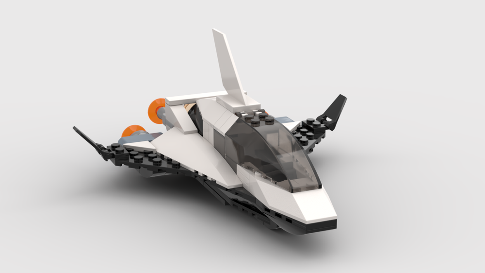 Lego Shuttle - Modification of 60224