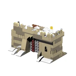 75205 Snowy Castle Gate