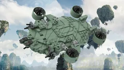C-21 Dragon Assault Ship (Avatar) - 1:200 Scale