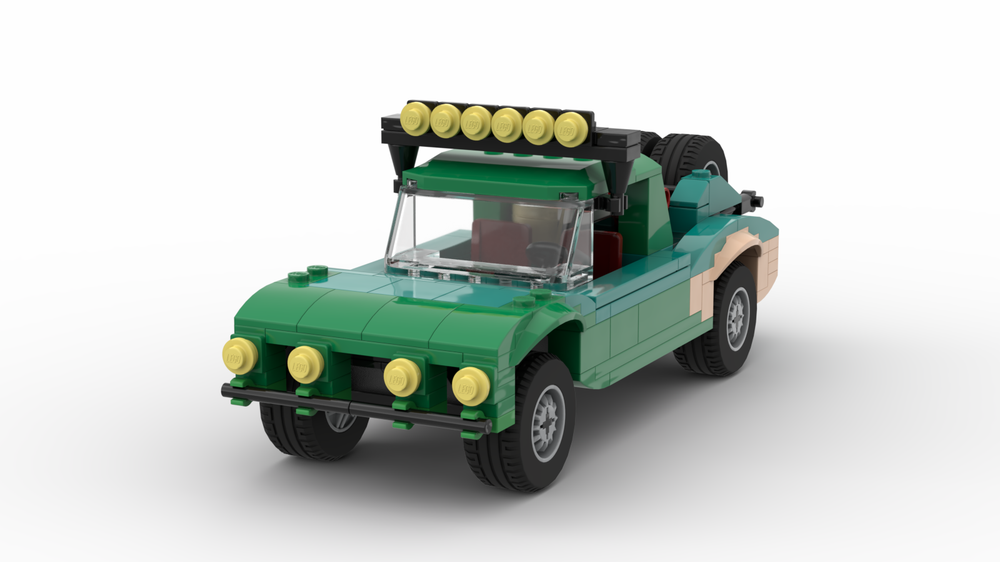 Lego Baja 1000 Trophy Truck 'Ocean Mist'