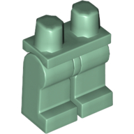 Lego Hips and Sand Green Legs / Sand Green