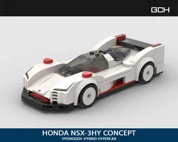 Honda NSX Hydrogen Hybrid Hypercar custom