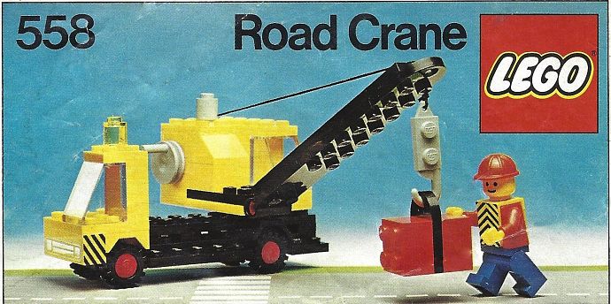 Lego Road Crane