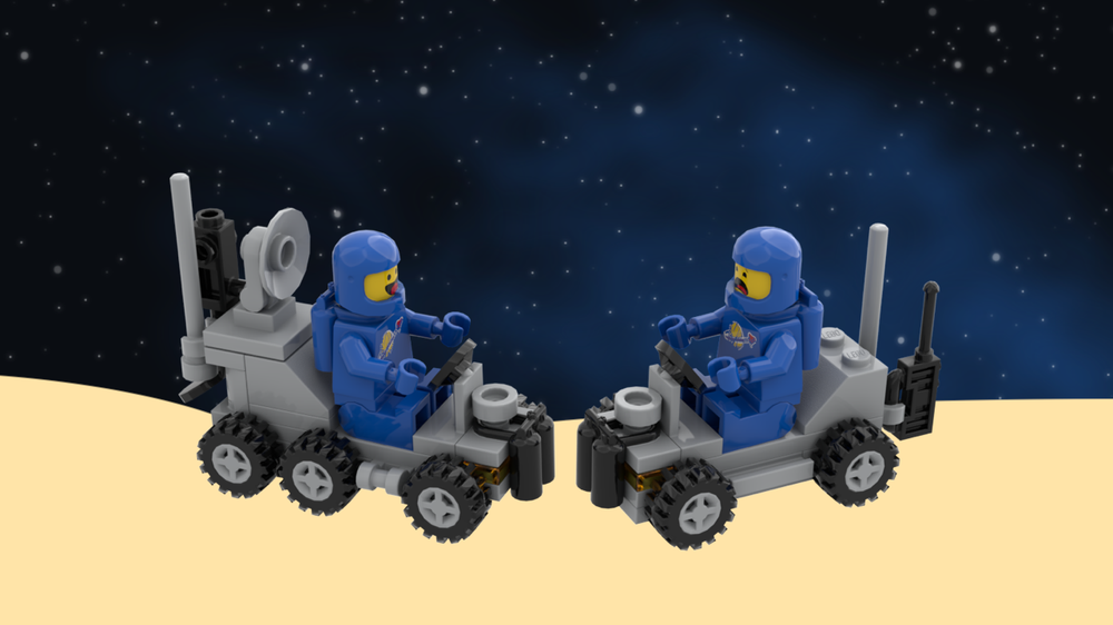 Lego Benny's Space Rovers x2