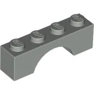 Brick Arch 1 x 4 / Light Gray