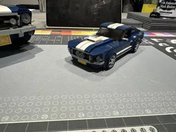 Mustang Fastback Blue