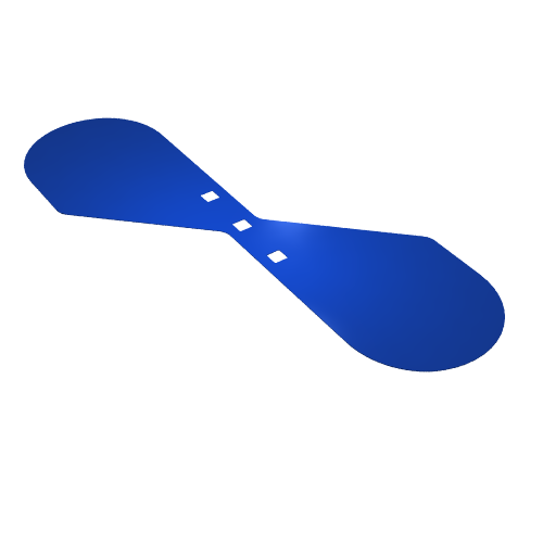 Lego Propeller 2 Blade 40 Diameter / Lime