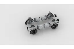 Tracked climber vehicle (EOD robot base)