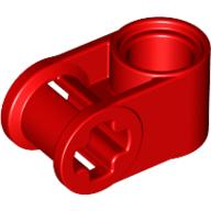 Lego Technic Axle and Pin Connector Perpendicular / Red