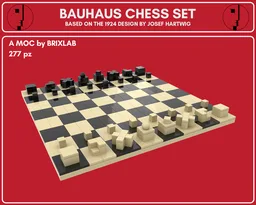 Bauhaus Chess Set