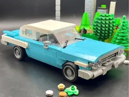 1960 Bowtie Biscayne - Medium Azure