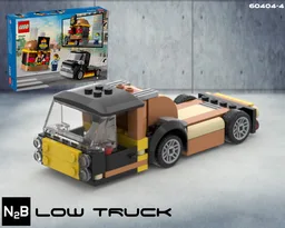 Low Truck LEGO 60404 alternative build 4