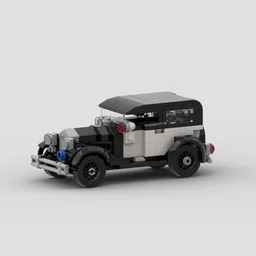 1930 FORD MODEL A POLICE CAR