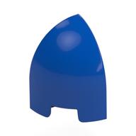 Lego Brick Round Curved 1 x 1 x 1 1/3 Quarter Dome / Blue