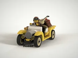 Vintage touring car